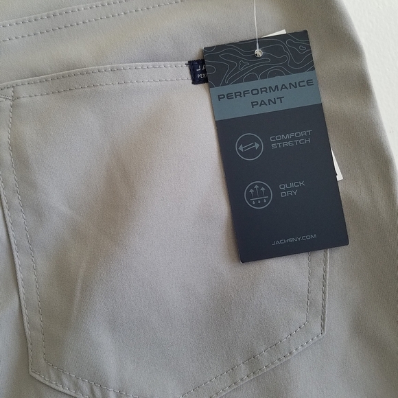 NWT Jachs New York Performance Pant Grey Size 34x34 - Picture 7 of 12